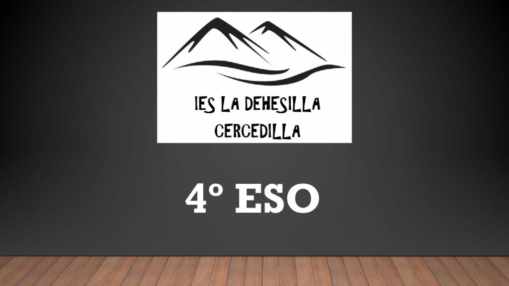 Presentación 4ºeso